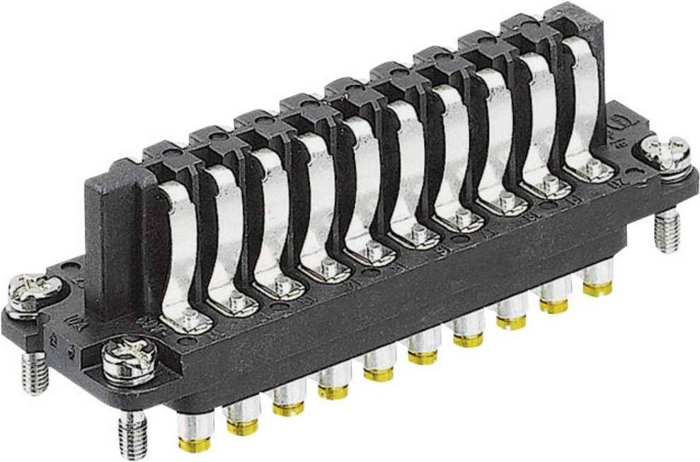 Harting Federeinsatz Han® Staf 09 70 020 2817 20 Schrauben 1 St. (09 70 020 2817)