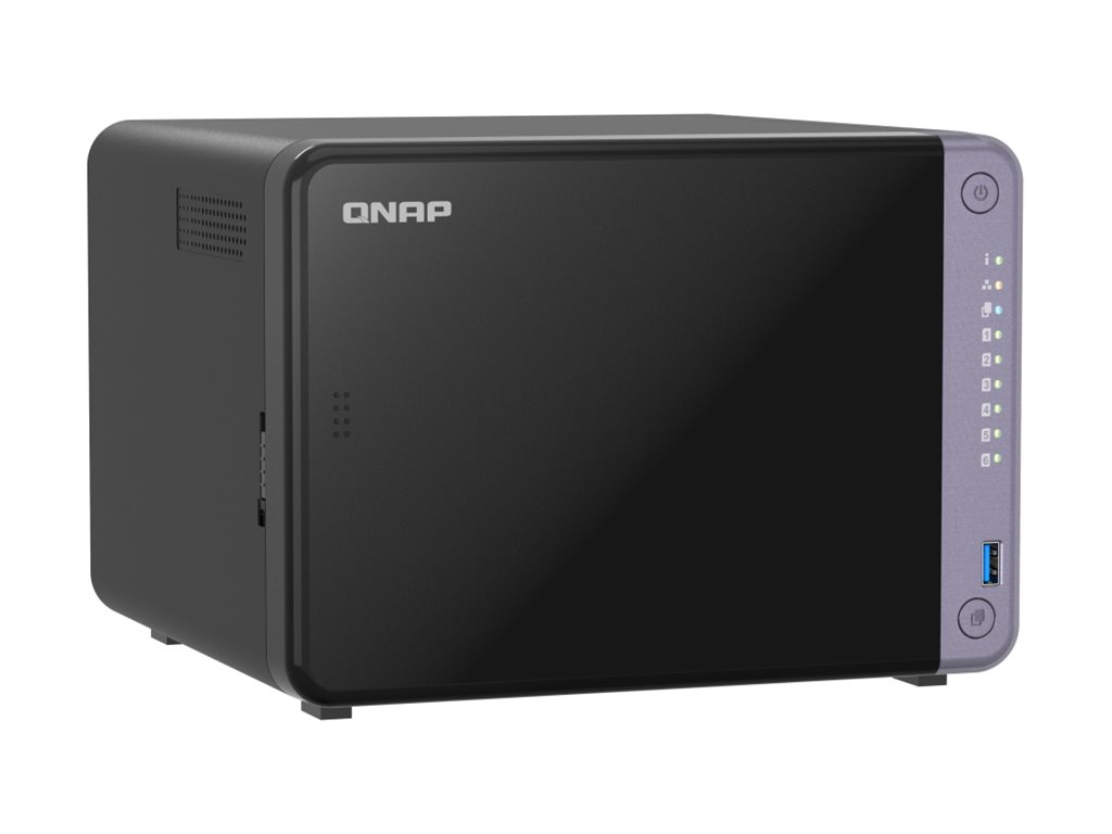 QNAP TS-632X-4G NAS-Server 6-Bay Tower Schwarz