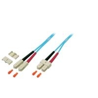 EFB-Elektronik Duplex Jumper SC-SC 50/125µ, OM3, LSZH, aqua, 3.0mm, 5m Hersteller: EFB Elektronik (O7413.5)