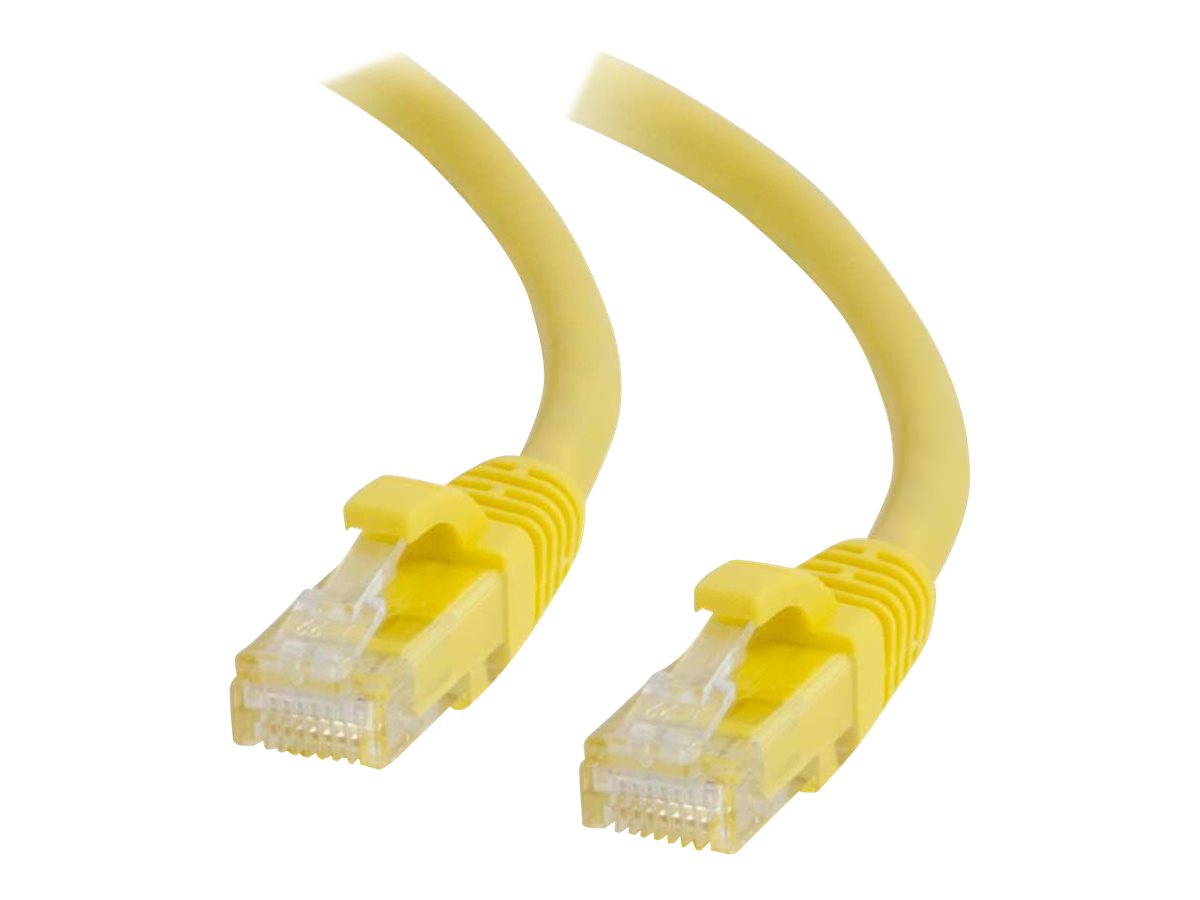 C2G Cat6 Booted Unshielded (UTP) Network Patch Cable 0,5 m Gelb