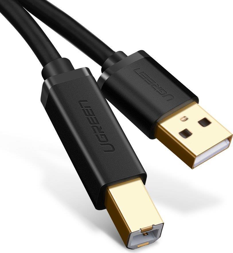 Ugreen 10351 USB Kabel 3 m USB 2.0 USB A USB B Schwarz (10351)