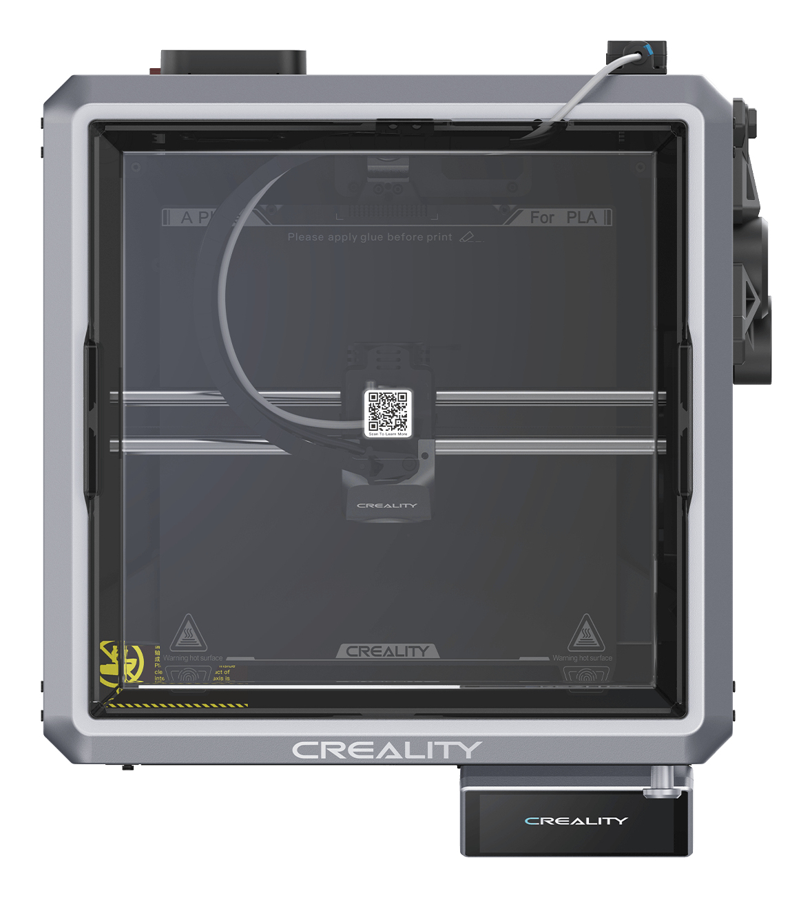 Creality K1C 3D-Drucker FDM 220x220x250 mm WLAN 600 mm/s Touchscreen Schwarz