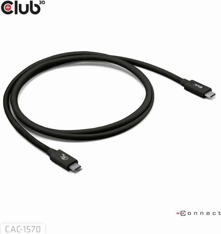 Club3D Kabel USB C zertifi. PD240W/4K540Hz/80Gbps 1,2m St/St retail (CAC-1570)