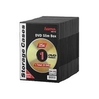Hama DVD Slim Box Slim Jewel Case für Speicher-DVD (51182)