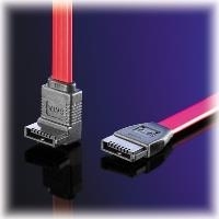 ROLINE Internes HDD-Kabel SATA 3.0 Gbit/s, gewinkelt 0,5m (11.03.1556)