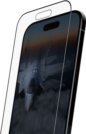 PanzerGlass Stealth Screen Protector w. black Frame iPhone 17 Air Ultra-Wide Fit (PG58930)