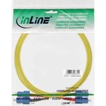 InLine Patch-Kabel SC Single-Modus (M) bis SC Single-Modus (M) (82925F)