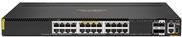 Hewlett Packard Enterprise HPE Aruba Networking CX 6300M 24p Smart Rate 1G/2,5G/5G/10G Class6 PoE 2p 50G 2p 25G Switch (R8S89A)