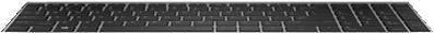 HP Clickpad Ersatztastatur Notebook (L09594-031)