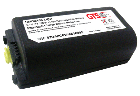 GTS POWER Li-Ion 3,7V GTS Batt for MC3000 / MC3100 High Capacity - 10 Pack, 4800 mA (HMC3X00-LI(H)-10)