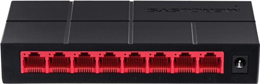 Mercusys MS108G 8-Port Gigabit Unmanaged Desktop Switch Schwarz