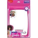 Maped Schreibtafel Barbie, trocken abwischbar, weiß zweiseitig: blanko/kariert, aus 100% recyceltem Kunststoff, - 1 Stück (583523)