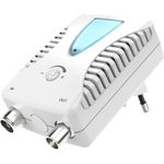 Hama 00205234. Produktfarbe: Weiß, Nennfrequenzbereich: 0,04 - 0,862 GHz, Stecker: Coax (00205234)