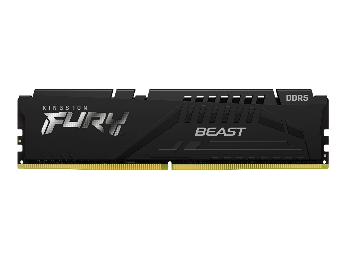 Kingston FURY Beast DDR5 64 GB RAM 2x 32 GB Kit 5600 MT/s CL40 DIMM Schwarz
