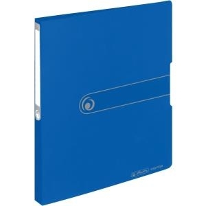 herlitz Ringbuch easy orga to go, A4, 2-Ring, blau opak D-Combi-Mechanik, Rückenbreite: 27 mm, Füllhöhe: 16 mm (11217130)