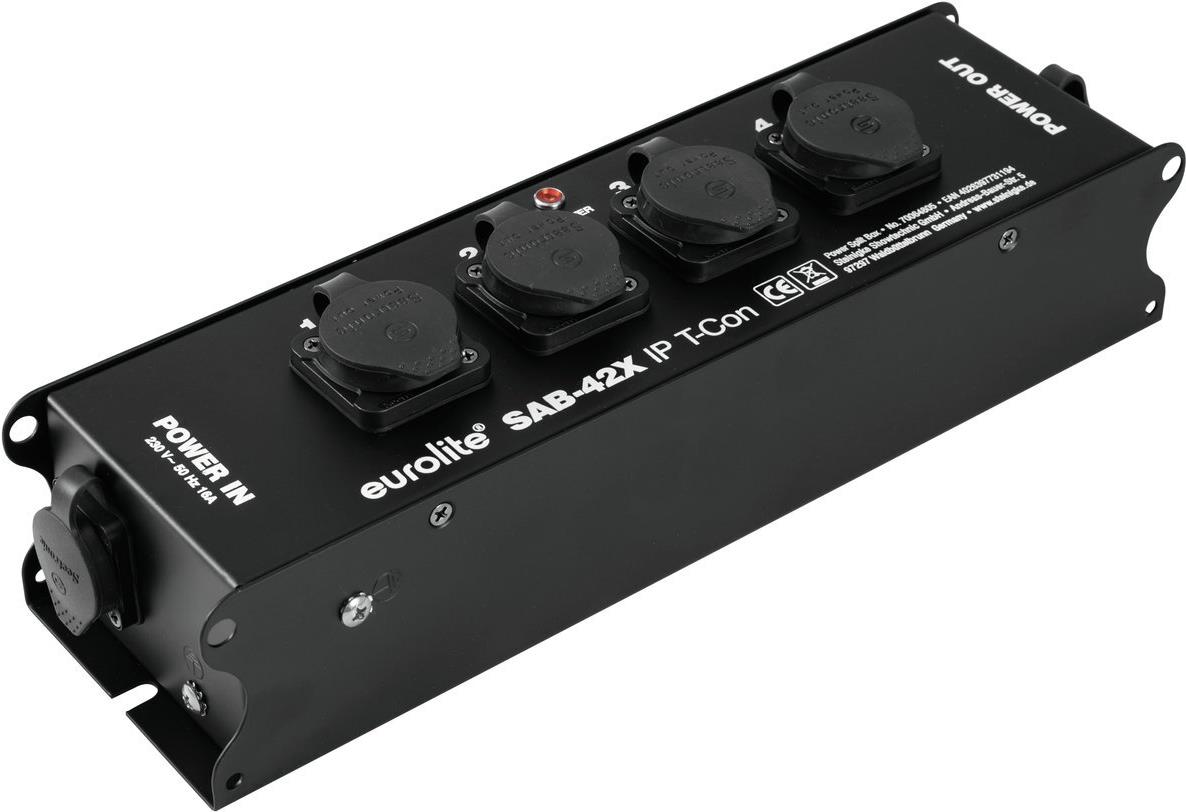 EUROLITE SAB-42X IP T-Con Stromverteiler (60003765)