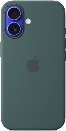 APPLE IPHONE16 SILICONE CASE WITH MAGSAFE - LAKE GREEN (MYY83ZM/A)