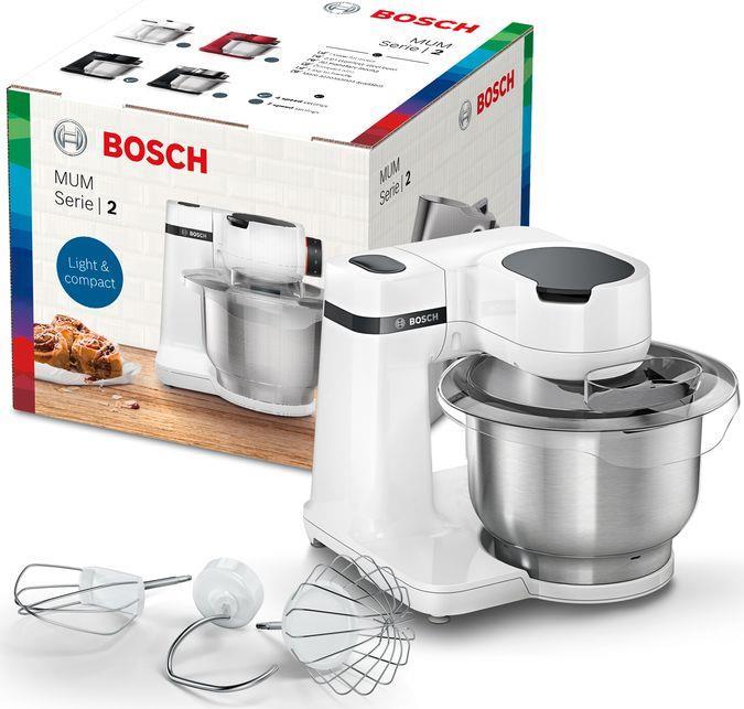 Bosch Serie 2 MUM Küchenmaschine 3,8 l Weiß 700 W (MUMS2EW00)