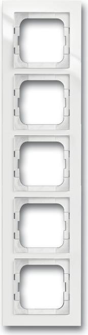 Busch-Jaeger 1754-0-4347. Produktfarbe: Weiß, Markenkompatibilität: Busch-Jaeger. Breite: 91 mm, Höhe: 375 mm, Dicke: 1,1 cm (2CKA001754A4347)