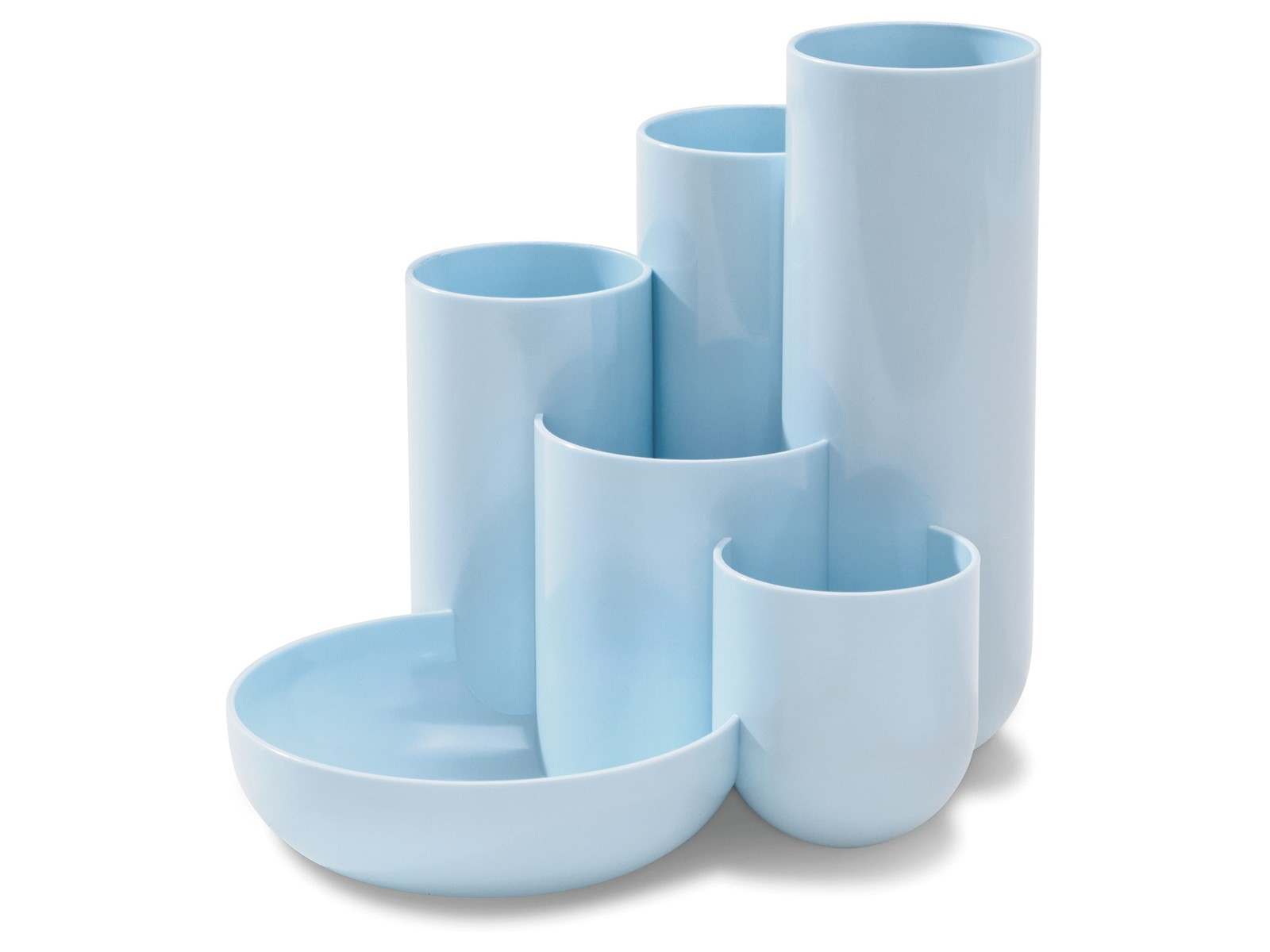 HAN CAMPUS Multiköcher 6 Fächer Polystyrol Pastellblau