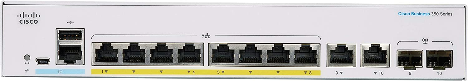 Cisco Business 350 Series 350-8FP-2G (CBS350-8FP-2G-EU)