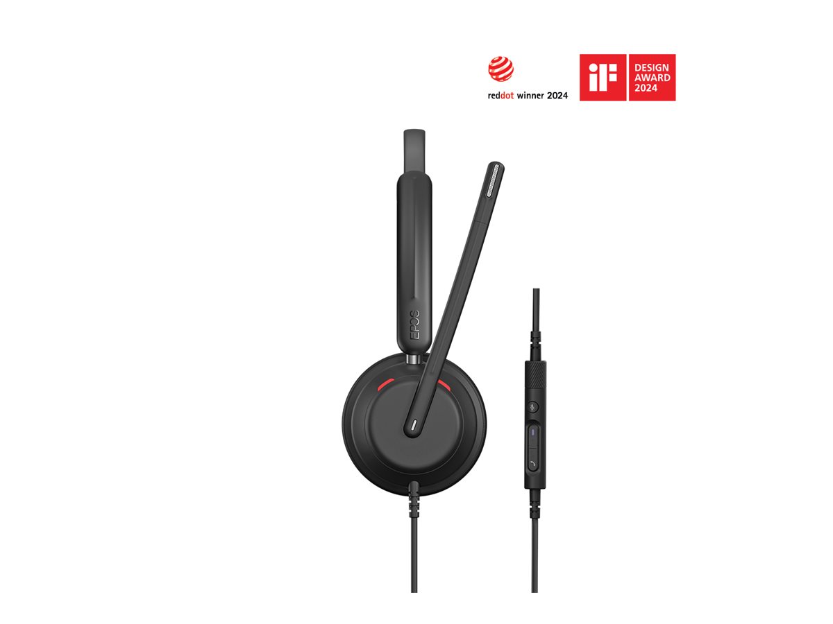 EPOS IMPACT 730T On-Ear Headset USB-C Mono Microsoft Teams Schwarz