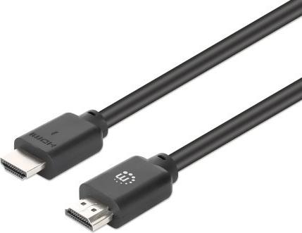 Manhattan 4K60 HDMI 2.0 Kabel 18 Gbit/s schwarz (356657)