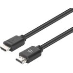 Manhattan 4K60 HDMI 2.0 Kabel 18 Gbit/s schwarz (356657)
