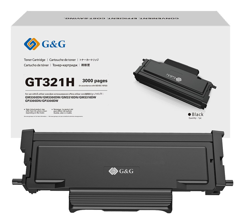 G&G GT321H Tonerkartusche Schwarz