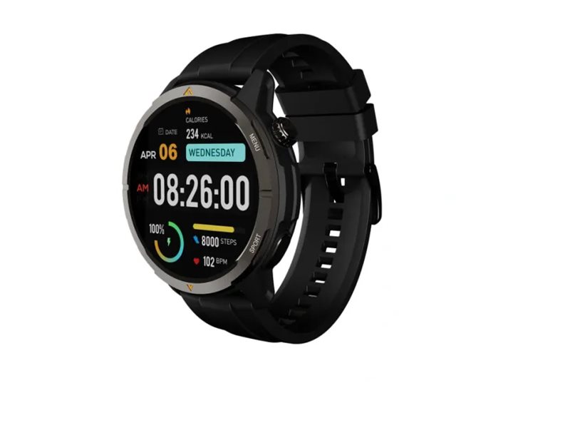 AGM Mobile Legion 1,43" AMOLED Smartwatch Bluetooth GPS Schwarz