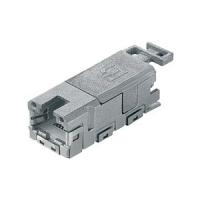 Telegärtner Buchse, TP/RJ45, Feldkonfektionierbar,CAT6A,STX,Schwarz, für Volldraht und Litze (J80029A0000)