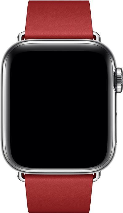 Apple MTQV2ZM/A Rot Leder Smartwatch-Zubehör (MTQV2ZM/A)