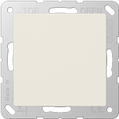 JUNG BlindabdeckungA594-0 mit Tragring weiss A594-0 (A594-0)