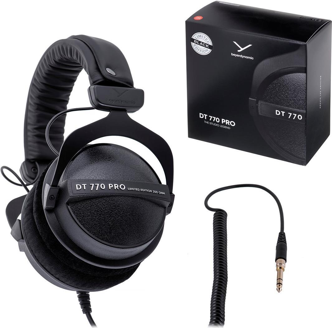 Beyerdynamic DT 770 PRO 250 OHM Black Limited Edition - geschlossene Studiokopfhörer (43000221)