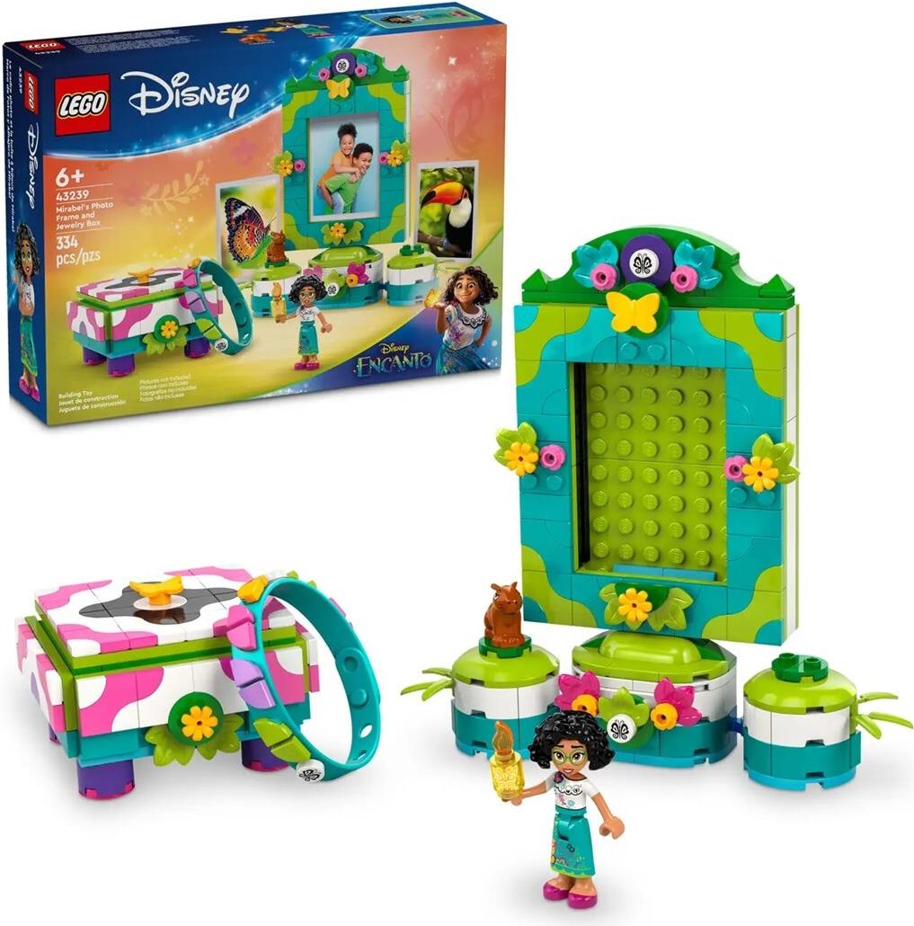 LEGO Disney 43239 LEGO® DISNEY Mirabels Fotorahmen und Schmuckkassette (43239)