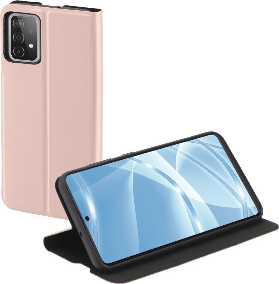 Hama Essential Line Single 2.0 - Flip-Hülle für Mobiltelefon - Polyurethan, Thermoplastisches Polyurethan (TPU) - pink - für Samsung Galaxy A52 (00196739)