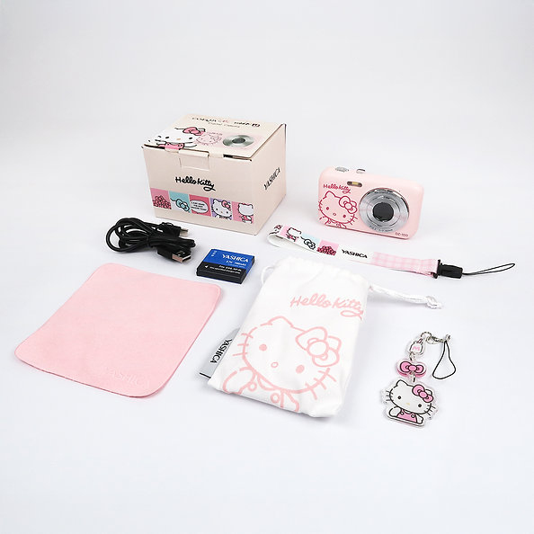 Yashica DZ-100 Hello Kitty Digitalkamera 44 MP 2,4" Pink