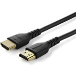 StarTech.com RHDMM1MP HDMI Kabel (2m, HDMI 2,0, 4k 60Hz, premium High Speed HDMI Kabel mit Ethernet, für Monitore oder TVs) (RHDMM2MP)