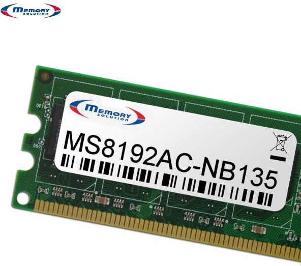 Memory Solution MS8192AC-NB135 8GB Speichermodul (MS8192AC-NB135)