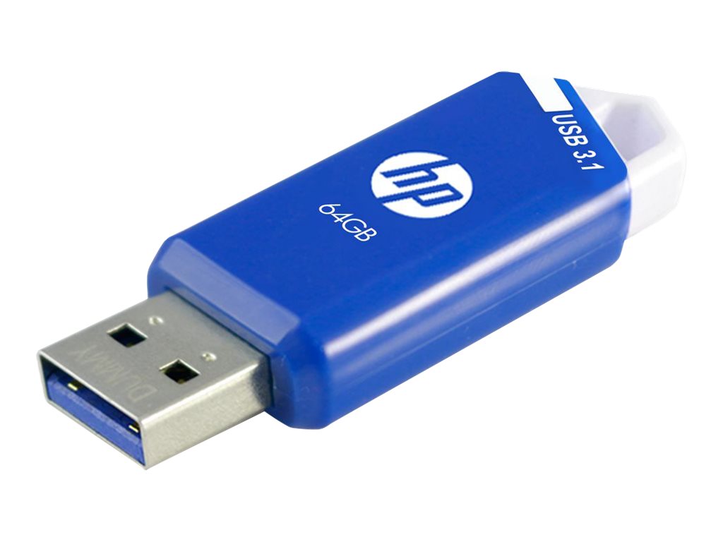 HP x755w USB-Stick 64 GB USB 3.2 Gen 1 Blau, Weiß
