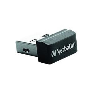 Verbatim USB 2.0 Nano Stick 8GB mit Micro USB Adapter (1) (49820)
