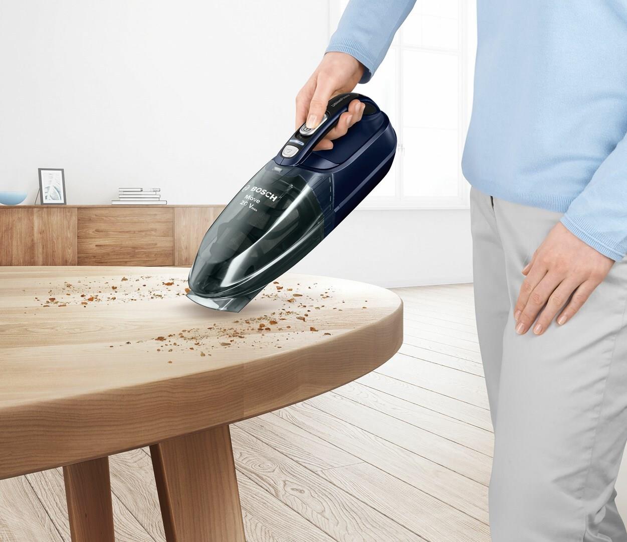 Bosch Move BHN20L Handstaubsauger 18 V 45 min Schwarz, Blau