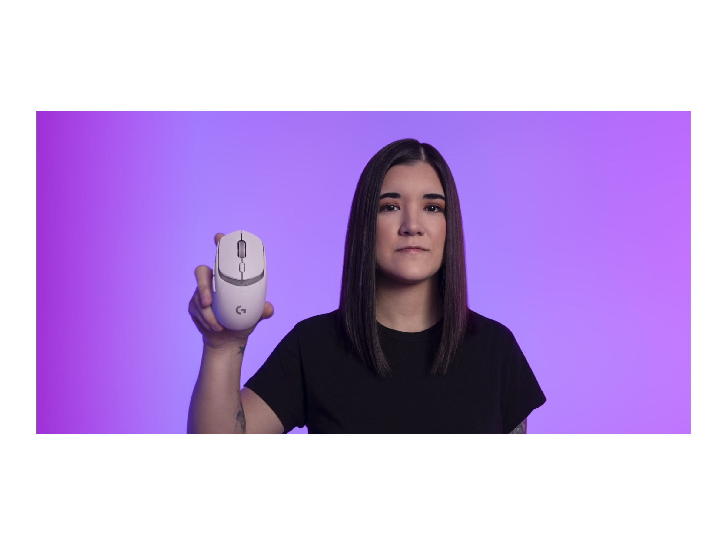 Logitech G G309 LIGHTSPEED Kabellose Gaming-Maus mit HERO 25K-Sensor Weiß