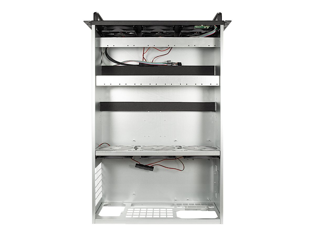 Inter-Tech 4W40 Mining-Rack 4U Schwarz