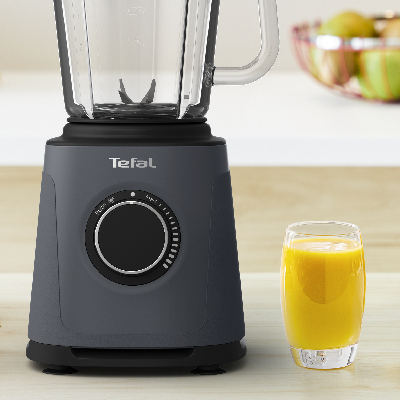 TEFAL PerfectMix Essential BL771B Standmixer 1200 W 1,75 l Grau