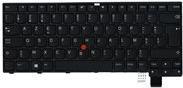 Lenovo Chicony - Ersatztastatur Notebook - mit Trackpoint - AZERTY - Belgien - FRU, CRU - Tier 2 - für Thinkpad 13 (2nd Gen) 20J1, 20J2, ThinkPad T470s 20HF, 20HG, 20JS, 20JT (01EN606)