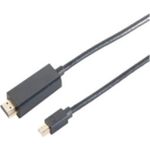 shiverpeaks BS10-53045 DisplayPort-Kabel 3 m Mini DisplayPort HDMI Schwarz (BS10-53045)