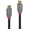 Lindy 1.5m USB 3.2 Typ C Kabel, 20GBit/s, 5A, PD, Anthra Line USB Typ C Stecker an C Stecker (36902)