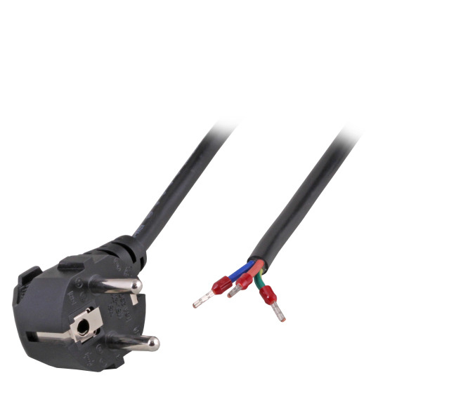 EFB Elektronik EK504AE.1,8 Stromkabel 1,8 m Netzstecker Typ F