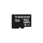 TRANSCEND 8GB MicroSDHC Class 10 UHS-I inkl SD-Adapter (TS8GUSDU1)